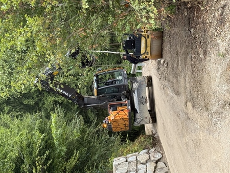 Rutnikov križ - Eberlova bajta - sanacija gozdne ceste (11)